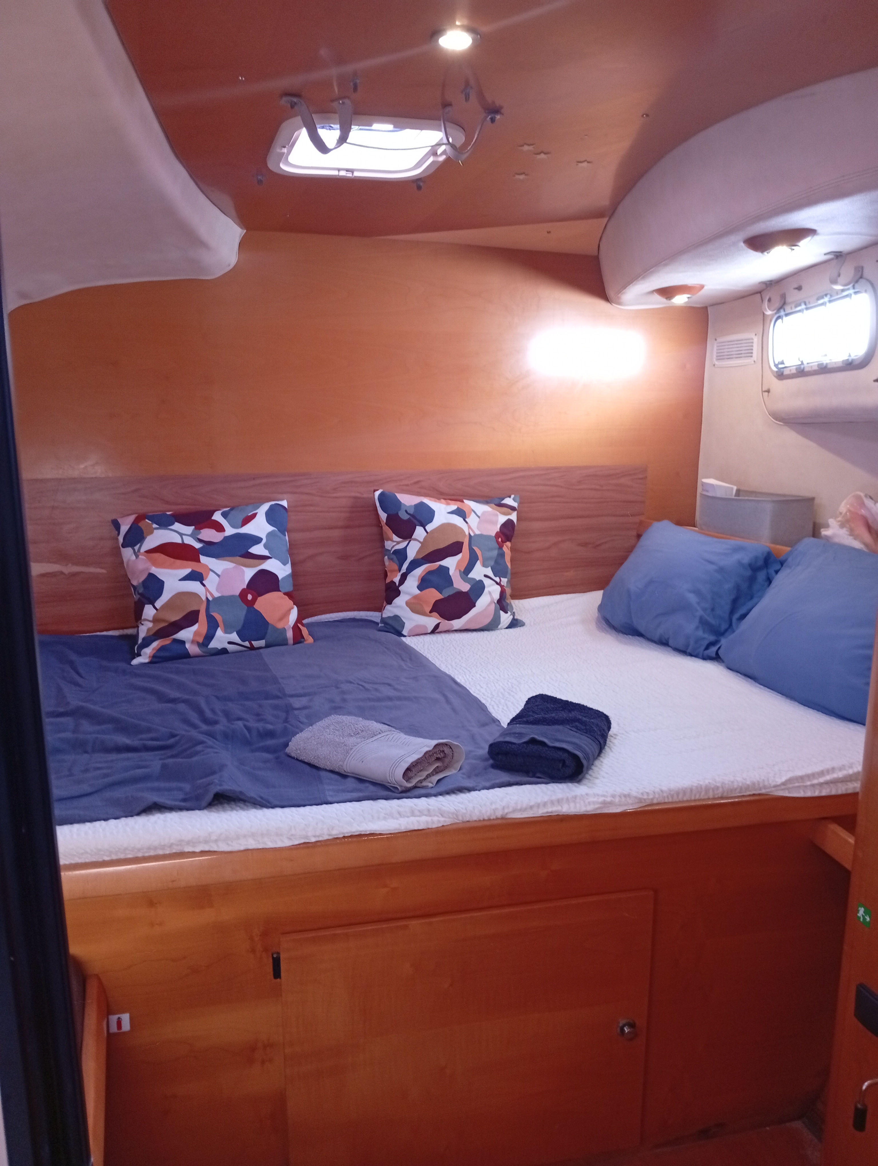 Cabine double arrière