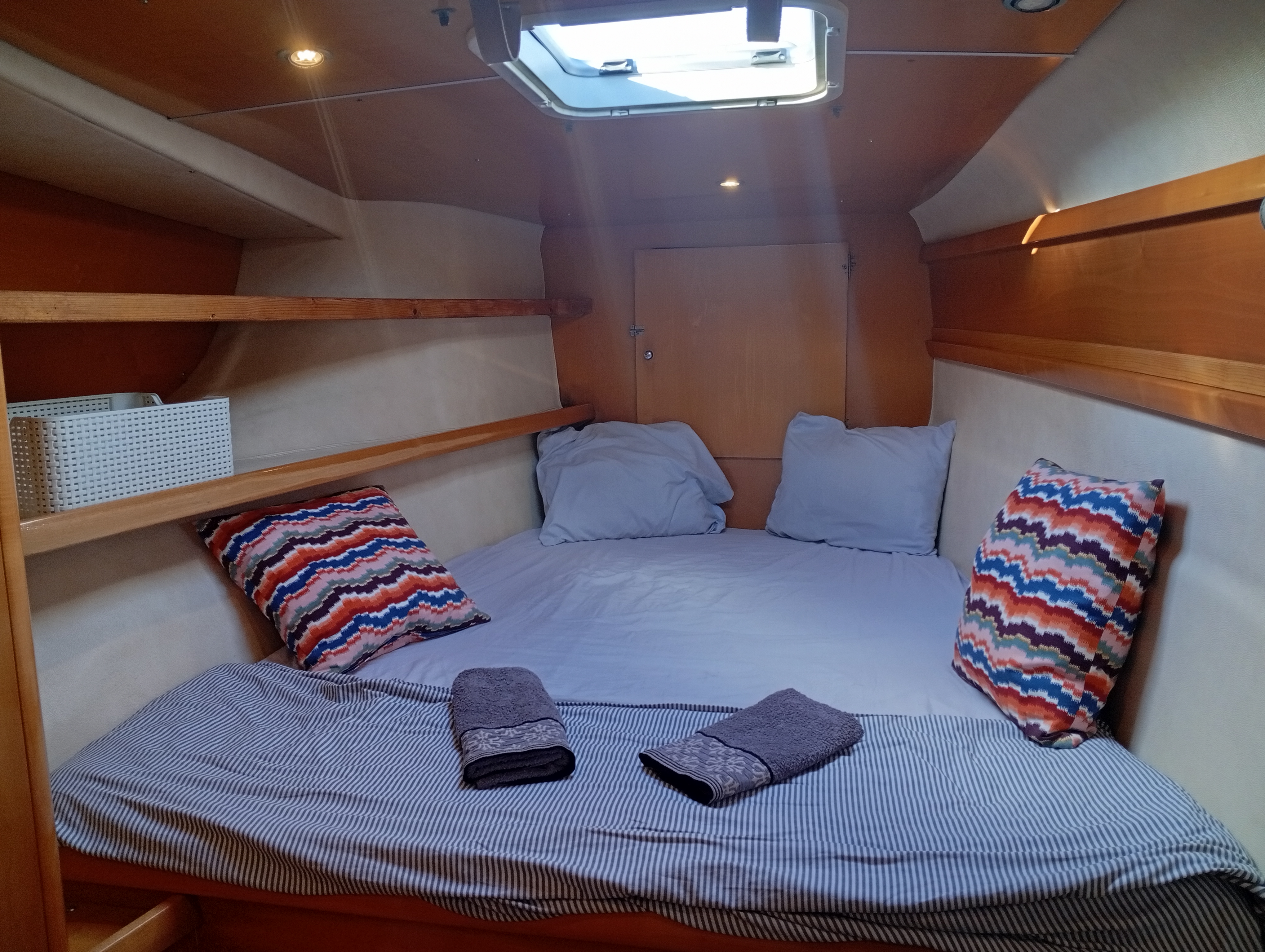 Cabine double avant